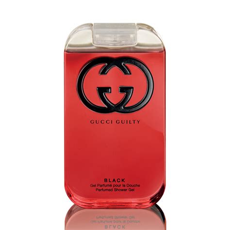 gucci guilty black body wash